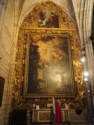 Chapel with a huge painting